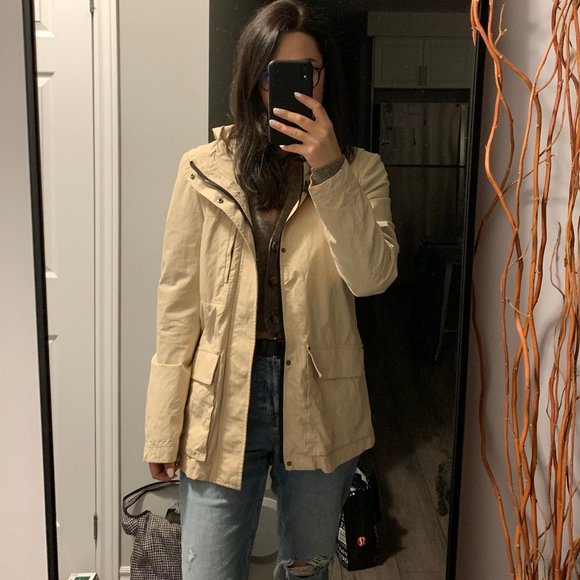 Tan Spring Jacket - Soia & Kyo (Size Small) - Picture 2 of 9